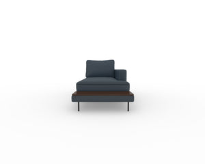 TEST Clarke Sofa Right Chaise with Shelf - Sub2