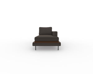 TEST Clarke Sofa Right Chaise with Shelf - Sub1
